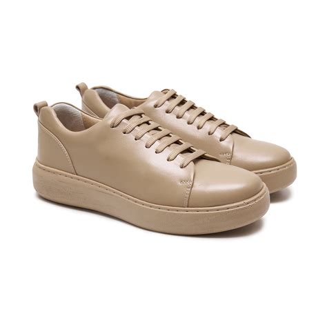 NUDE Tiff Ten Kadin Deri Spor Ayakkabi 2010047969 | DESA