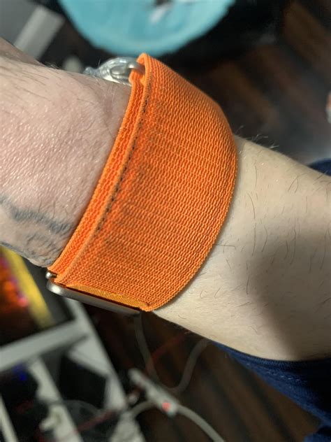 tips  cleaning  orange alpine loop   rapplewatch