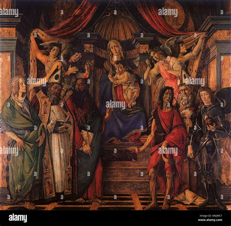 Madonna with child botticelli hi-res stock photography and images - Alamy