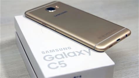 Samsung Galaxy C5 - Unboxing & Hands On! - YouTube