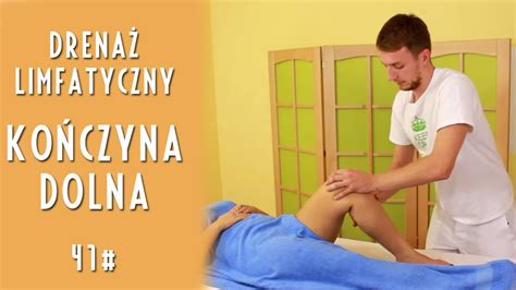 Projekt Masaż - Drenaż limfatyczny kończyna dolna (noga) - YouTube