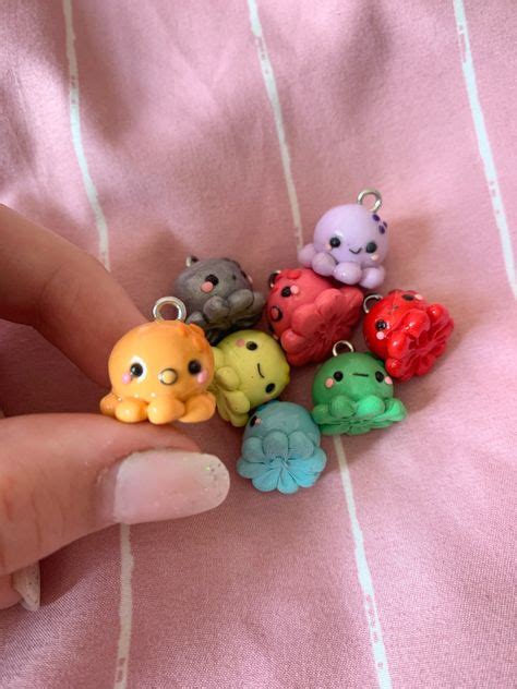 13 Fimo ideas in 2021 | cute clay, polymer clay crafts, polymer clay charms