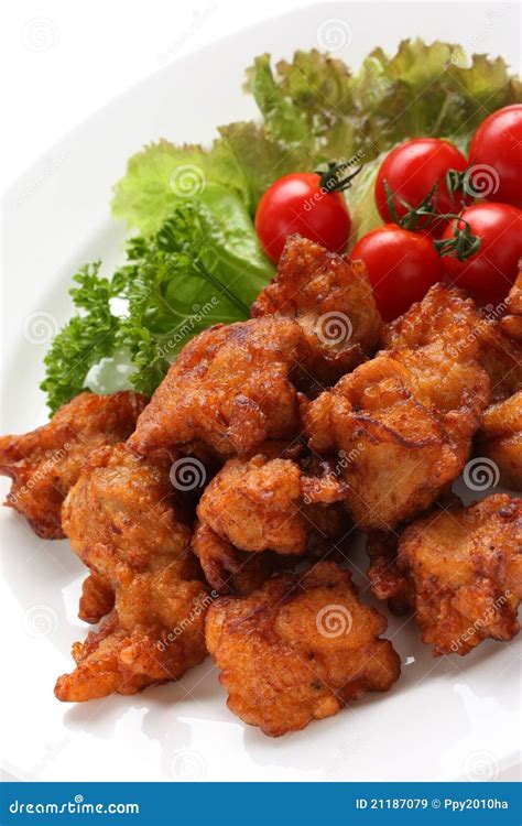 japanese fried chicken tonkatsu  curry japanese food stock photo