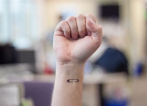what does a safety pin tattoo mean 6