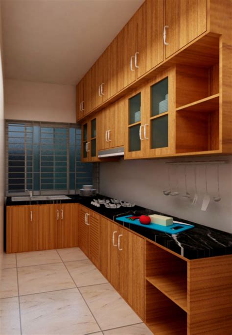 L-Shaped Modular kitchens in Goa | L Shaped Kitchen Designs | Blissspace