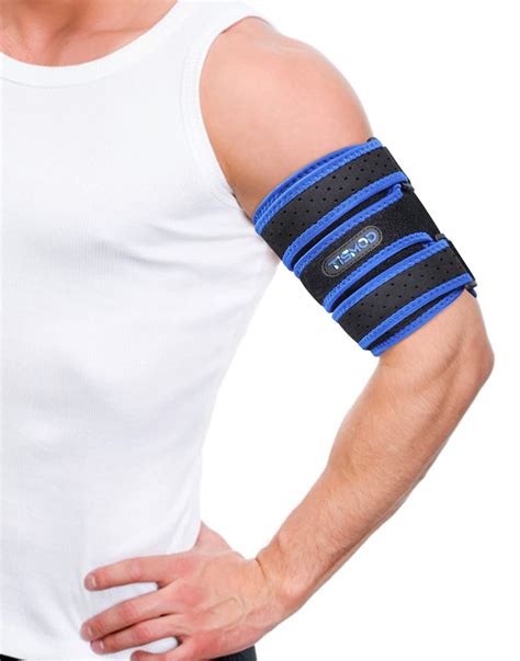 Compression Arm Brace for Bicep & Tricep Pain Relief, Size M - Ideal