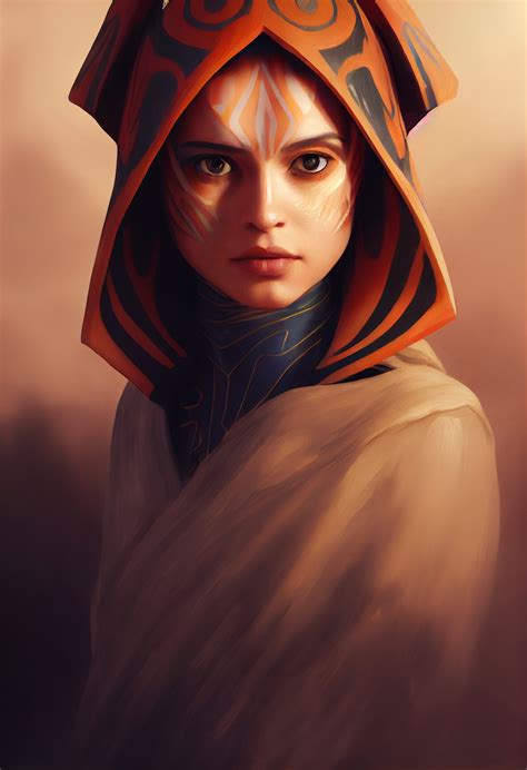 ArtStation - A mixture of Padme Amidala and Ahsoka Tano. Concept Art