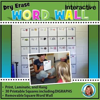 WORD WALL Template by Teacher's Brain - Cindy Martin | TPT