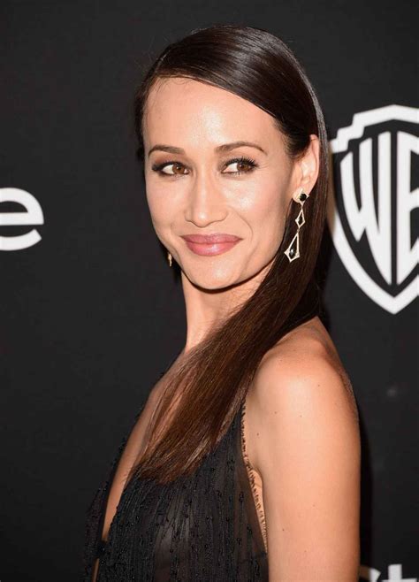 Maggie Q InStyle And Warner Bros 2015 Golden Globes Party – celebsla.com