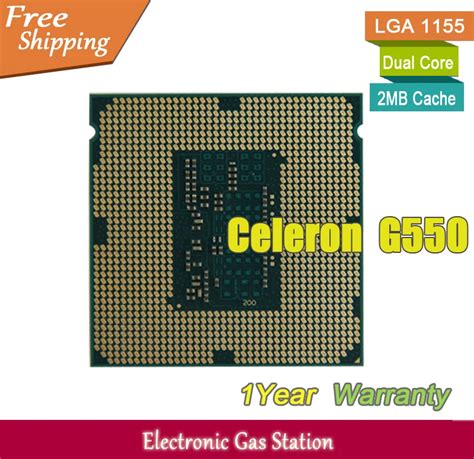 Original Processor Intel Celeron G550 Dual Core 2.6GHz LGA 1155 TDP 65W ...