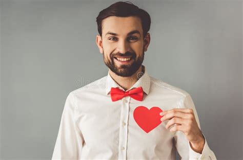 handsome romantic guy stock image image  expression