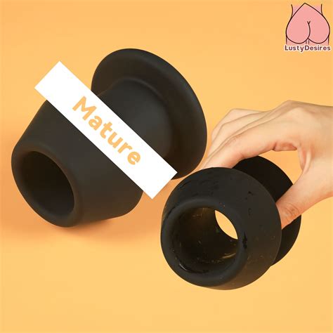 Hollow Butt Plug, Silicone Hollow Anal Plug With Stopper, Open Wide ...