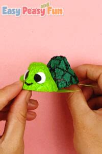 Egg Carton Turtle Craft for Kids - Easy Peasy and Fun