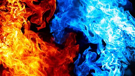 Blue Flames Wallpaper