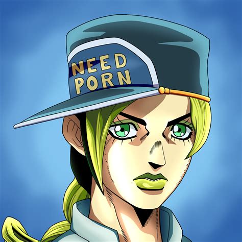 (2000x2000) New "'Need Porn' Hat Jolyne" for your HD/poster-imitated