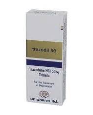 TRAZODIL 50 - Trazodil - אוניפארם
