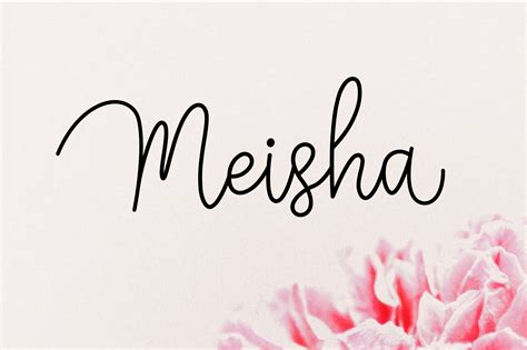 Meisha Windows font - free for Personal