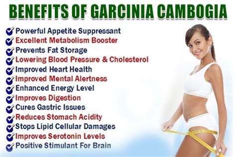 Health Benefits Of Garcinia Cambogia That Causes Weight Loss