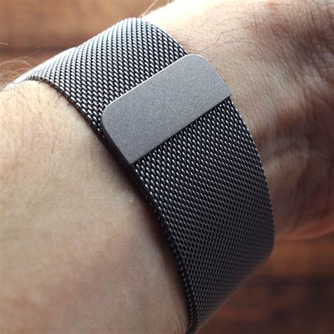 Ultra 2 Milanese Mesh Band for Apple Watch Ultra 2 and Ultra 1 Titaniu ...
