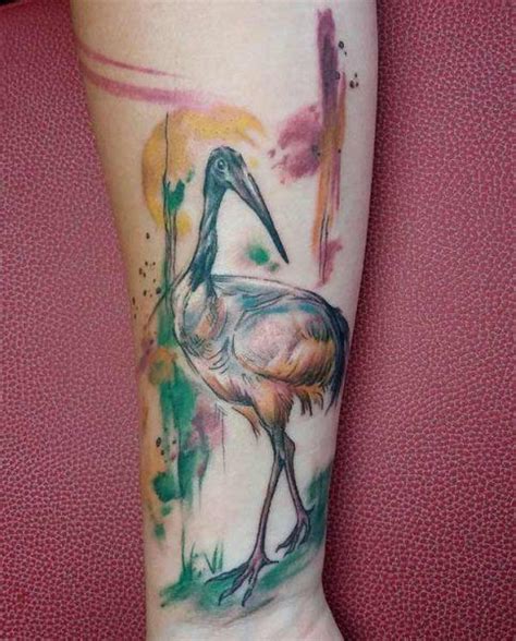 Forearm Tattoos - Watercolor forearm tattoos for women