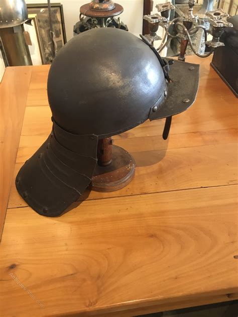 Antiques Atlas - Victorian Copy Of A Lobster Tail Helmet