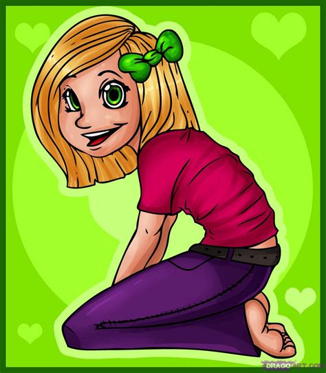 Person Drawing Cartoon at PaintingValley.com | Explore collection of ...