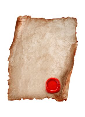 Old Letter PNGs for Free Download