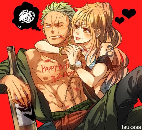 Zoro Nami One Piece - NAMI & ZORO Fan Art (32801364) - Fanpop