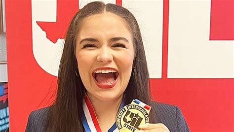 Rylie Burden earns gold at Lincoln-Douglas Debate; new grad eyes ...