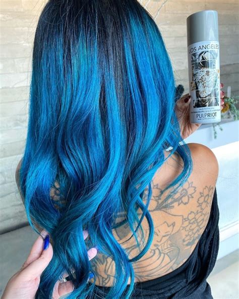 #голубой@rainbowhairs_ru | Голубые волосы | ВКонтакте