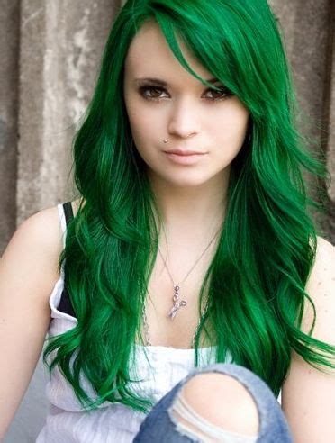 awesome green hairstyles color inspiration strayhair
