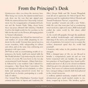 quintessence  fin unison world school   borrow