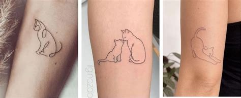 Tatuagem De Gato Simples - Tatuagem de gato, mais de 200 inspirações para você!