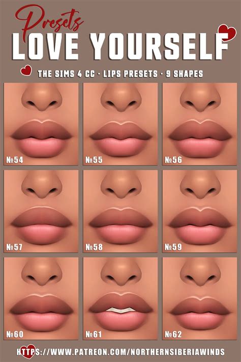 LOVE YOURSELF: PRESETS COLLECTION ️ | northern siberia winds | Sims 4 ...
