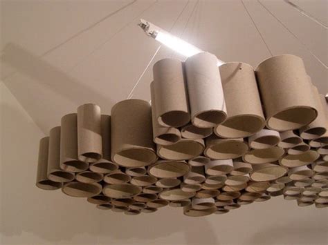 Абажуры из картонных труб | Cardboard tube crafts, Cardboard tubes ...