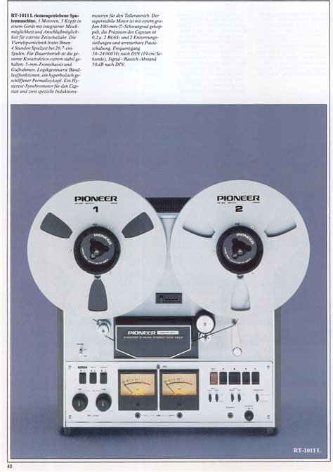 Pioneer Kataloge und Prospekte