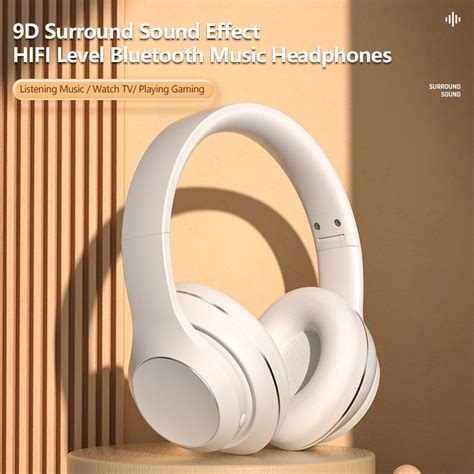 Безжични аудио слушалки NUBI BH15, Hi Fi, Deep Bass, Bluetooth Wireless ...