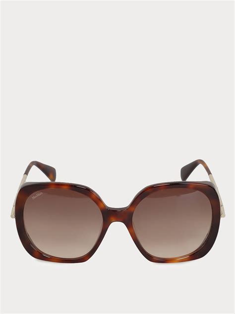 Очки Max Mara MALIBU9 цвет коричневый - купить в интернет-магазине ...
