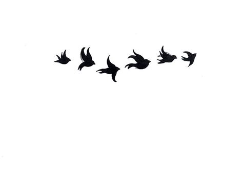 the first draft of my bird silhouette tattoo! by Sarah-Hextall-Design ...