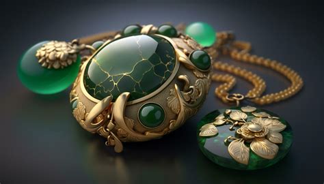 Elegant Treasures Traditional Chinese Jade Jewelry Pieces 24058884