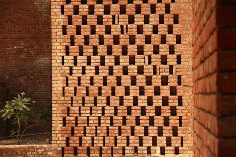 Brick Jali Wall Design - Decoration Ideas