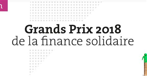 evenement eme edition des grands prix de la finance solidaire