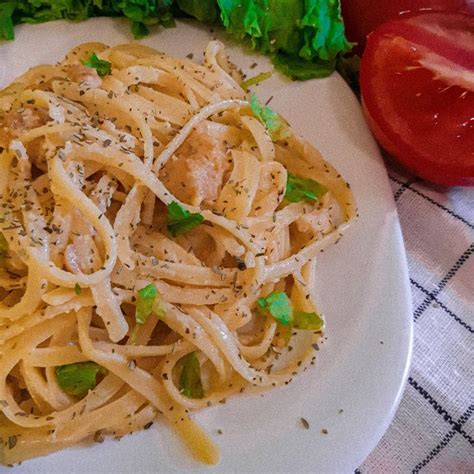 ПП паста с курицей и грибами