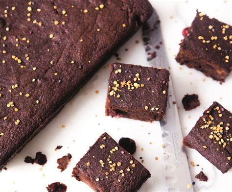 Hillary's Sweet Potato and Cranberry Brownies - Whatsupmum