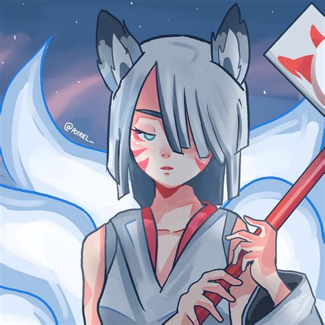 Hey I made a Yumiko fanart ~best legend btw : r/Brawlhalla