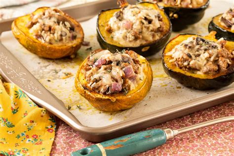 Mouthwatering Stuffed Acorn Squash with a Twist - Cooking Done Light