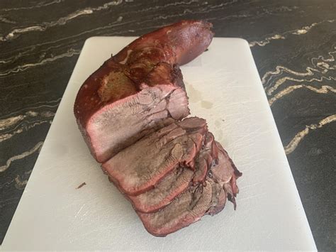 Smoked tongue (and chicken) : r/pelletgrills