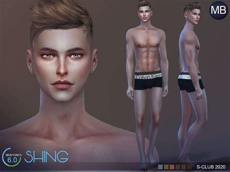 Скинтон 6.0 Shing MB - Скинтоны - Моды для Sims 4
