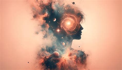 Premium Photo | Cosmic Consciousness Celestial Mind Portrait