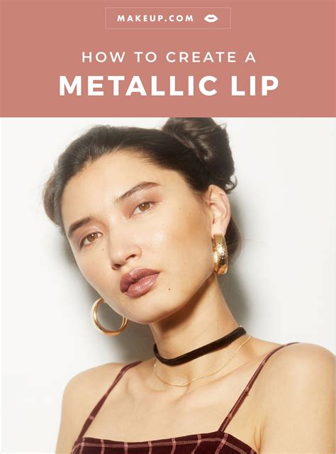 Metallic Lipstick Look Makeup Tutorial | Makeup.com by L'Oréal